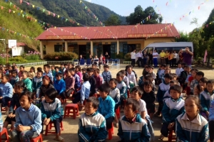 Cecd Education project visit in Sa Pa